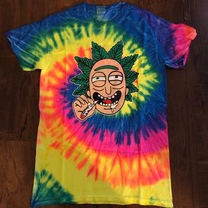 Rick tie dye tee